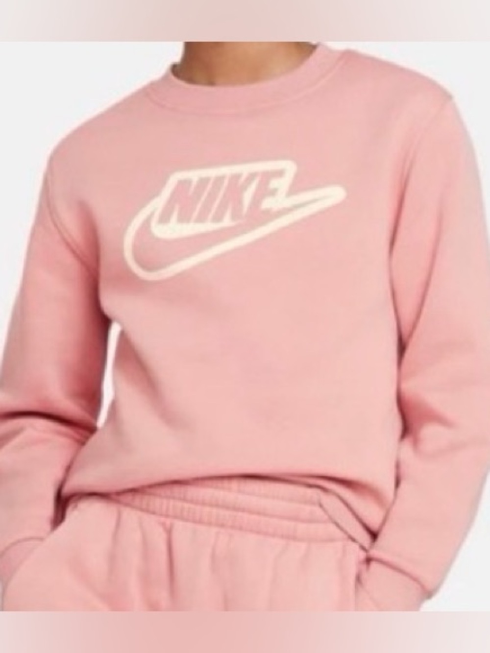 Girls 7-16 Nike Sportswear Fleece Sweatshirt (pink)
